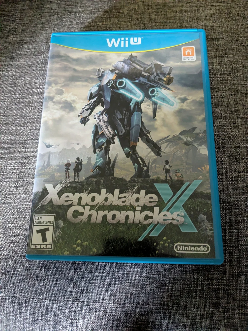 Nintendo Wii U Xenoblade Chronicles X - Blue Case